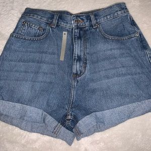 NWT high waisted denim shorts